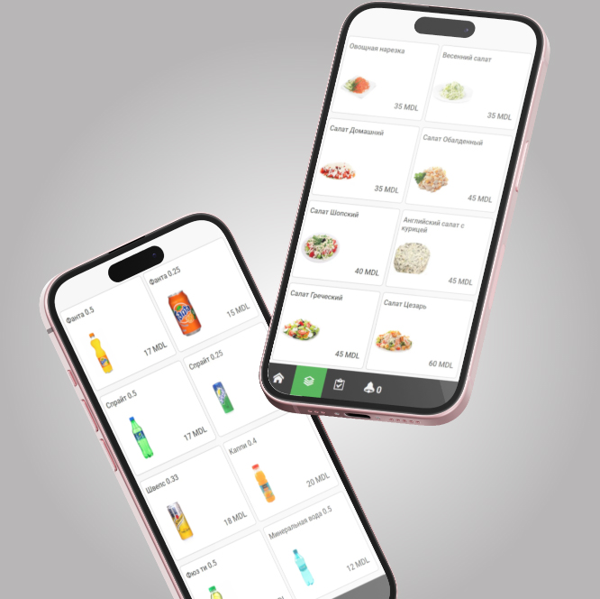 Мобильный официант для ресторана